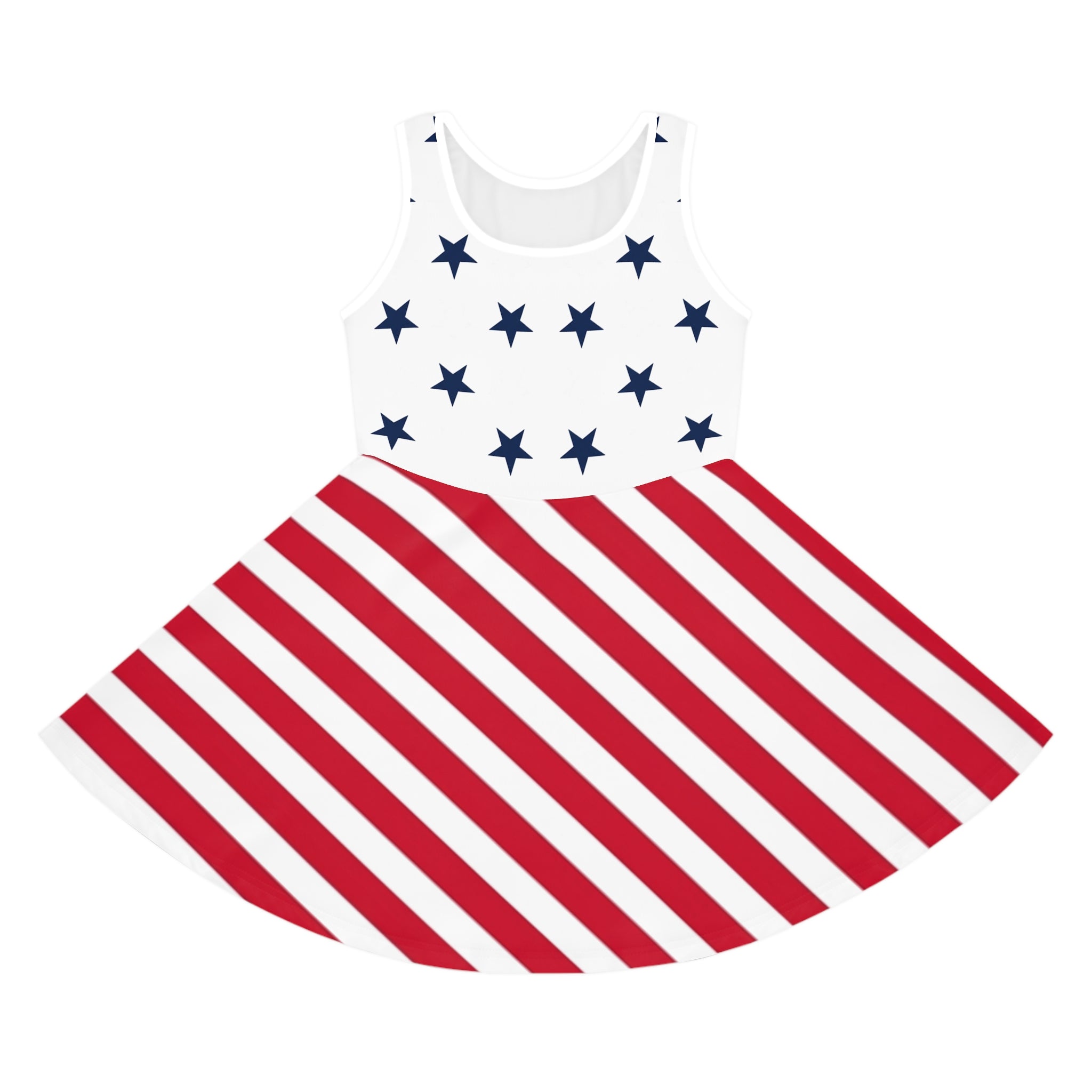 Girls' American Flag Sundress